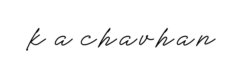 Handwritten Signature for K-a-chavhan - Style 152 Online