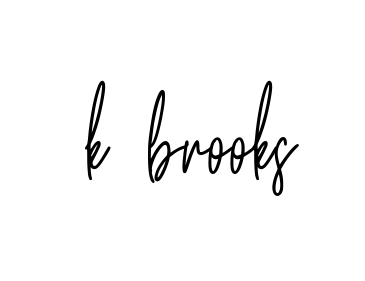 Handwritten Signature for K-brooks - Style 154 Online