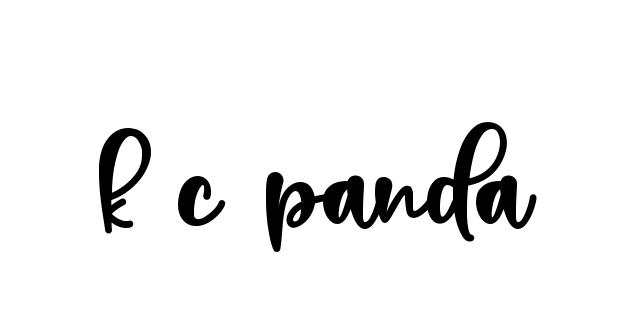 K-c-panda signature