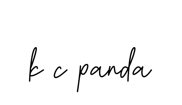 K-c-panda signature