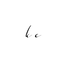 Handwritten Signature for K-c - Style 132 Online