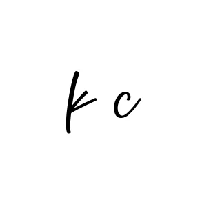 Handwritten Signature for K-c - Style 142 Online