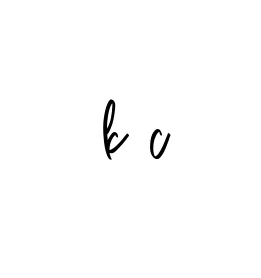 Handwritten Signature for K-c - Style 143 Online
