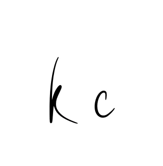 Handwritten Signature for K-c - Style 146 Online
