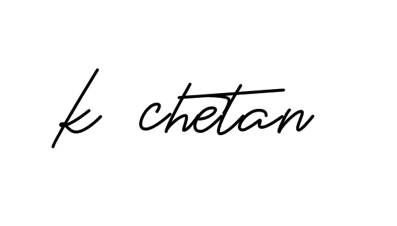 Handwritten Signature for K-chetan - Style 150 Online