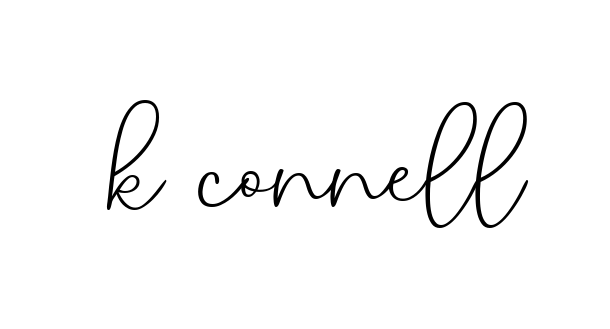 Handwritten Signature for K-connell - Style 147 Online