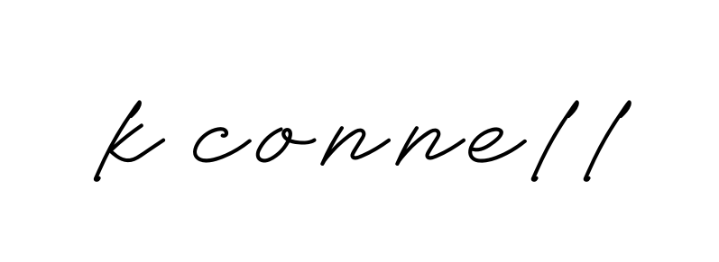 Handwritten Signature for K-connell - Style 152 Online