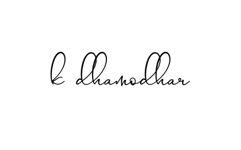 K-dhamodhar signature