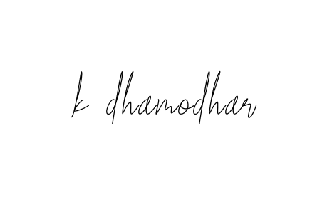 K-dhamodhar signature