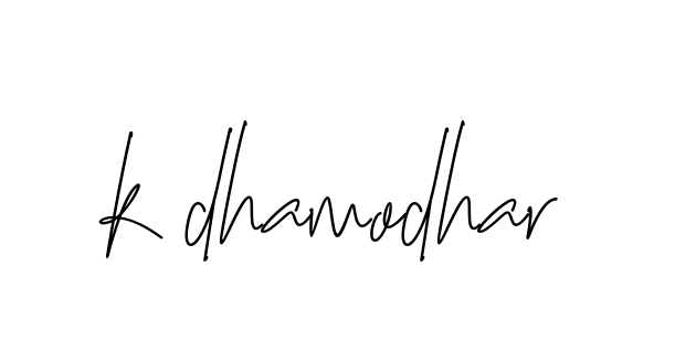 K-dhamodhar signature