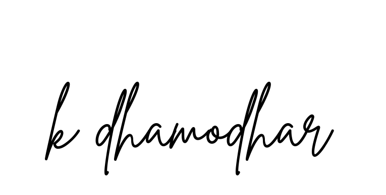 K-dhamodhar signature