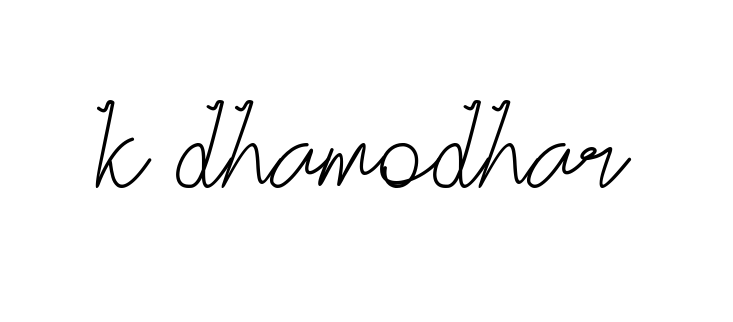 K-dhamodhar signature