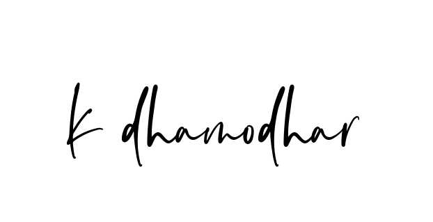 K-dhamodhar signature