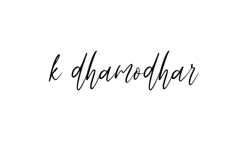 K-dhamodhar signature