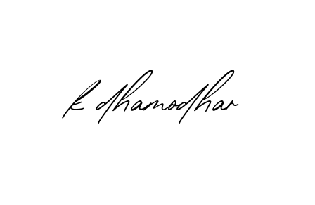K-dhamodhar signature