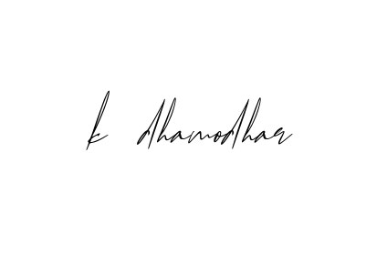 K-dhamodhar signature