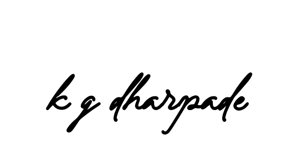 Handwritten Signature for K-g-dharpade - Style 137 Online
