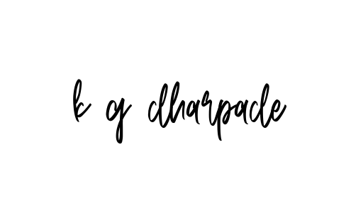 Handwritten Signature for K-g-dharpade - Style 143 Online
