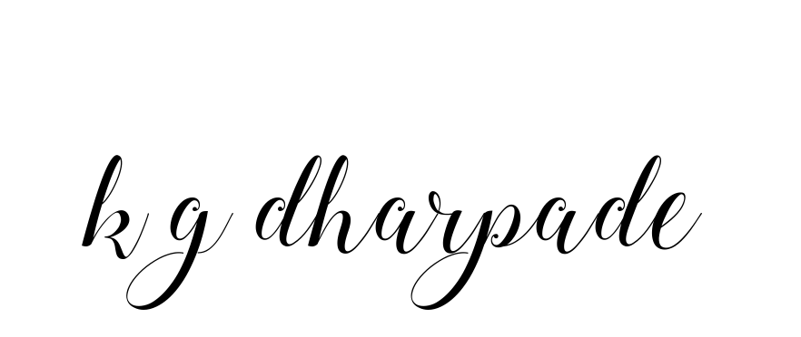 Handwritten Signature for K-g-dharpade - Style 144 Online