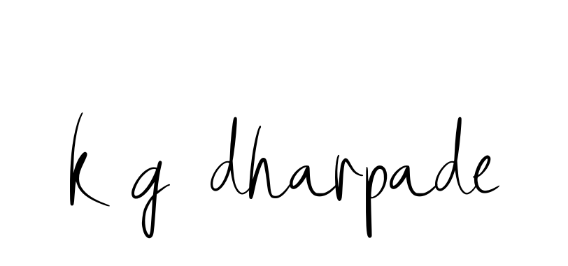 Handwritten Signature for K-g-dharpade - Style 146 Online