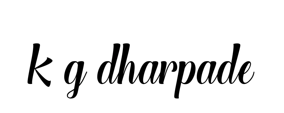 Handwritten Signature for K-g-dharpade - Style 148 Online