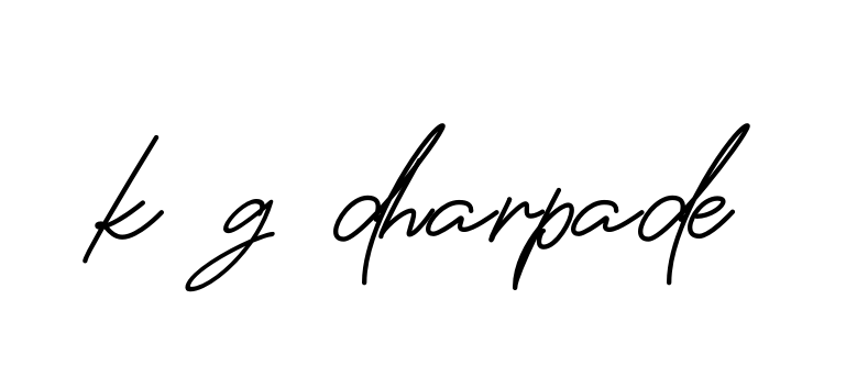 Handwritten Signature for K-g-dharpade - Style 150 Online