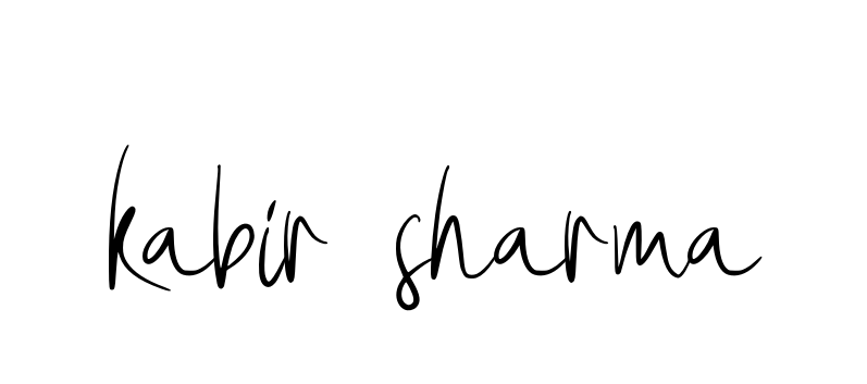 Kabir-sharma signature