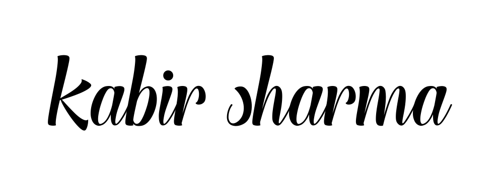 Kabir-sharma signature