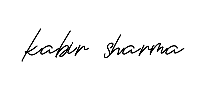 Kabir-sharma signature