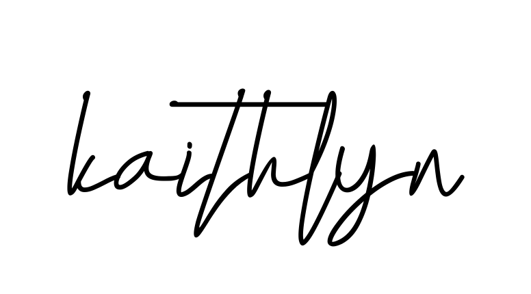 Kaithlyn signature