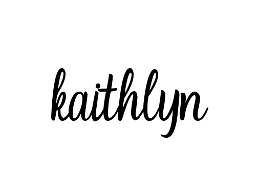 Kaithlyn signature