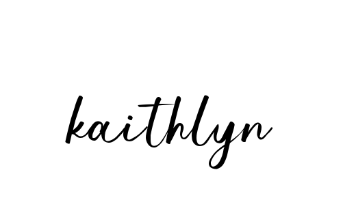 Kaithlyn signature