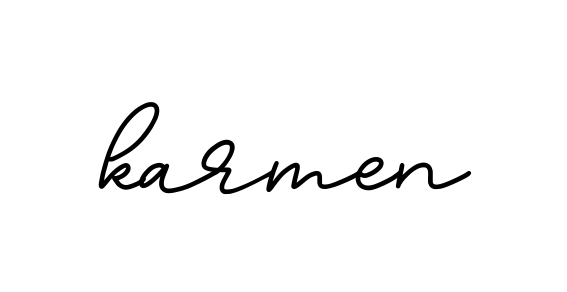 Karmen- signature