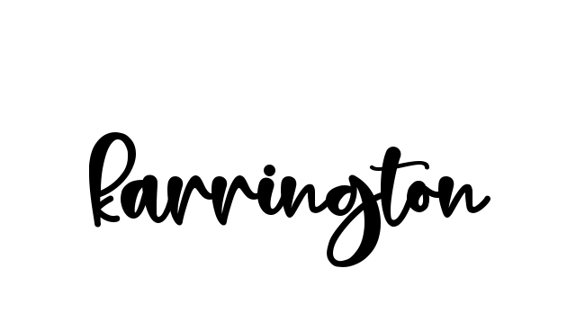 Handwritten Signature for Karrington - Style 136 Online