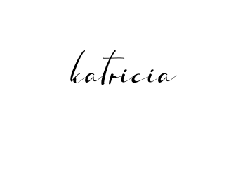 Handwritten Signature for Katricia - Style 132 Online