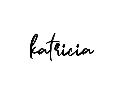 Handwritten Signature for Katricia - Style 141 Online