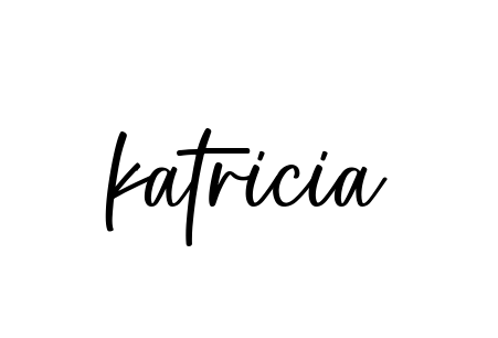 Handwritten Signature for Katricia - Style 142 Online
