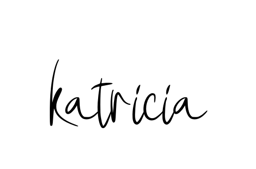 Handwritten Signature for Katricia - Style 146 Online