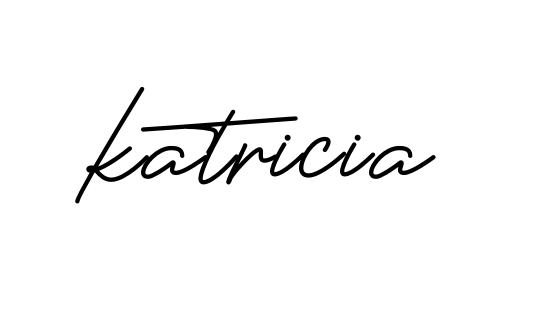 Handwritten Signature for Katricia - Style 150 Online