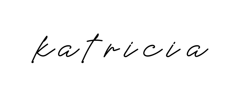 Handwritten Signature for Katricia - Style 152 Online
