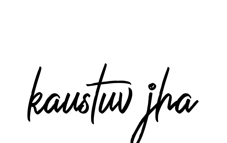 Handwritten Signature for Kaustuv-jha - Style 149 Online