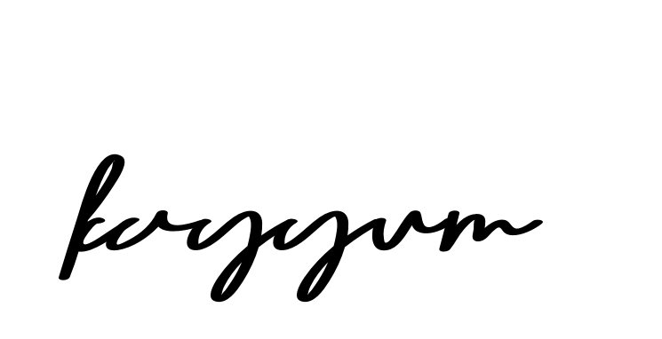 Handwritten Signature for Kayyum - Style 135 Online