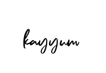 Handwritten Signature for Kayyum - Style 141 Online