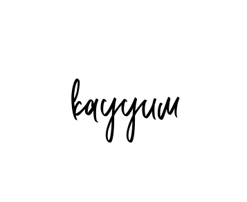 Handwritten Signature for Kayyum - Style 143 Online