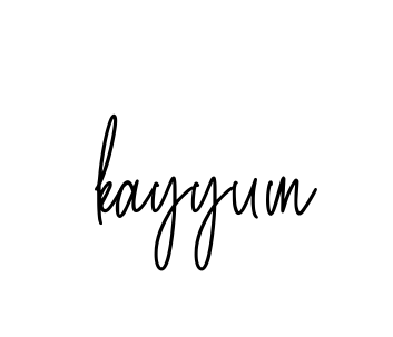 Handwritten Signature for Kayyum - Style 154 Online