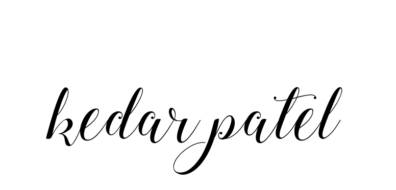 Kedar-patel- signature