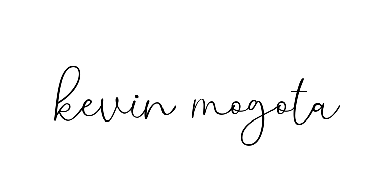 Kevin-mogota signature