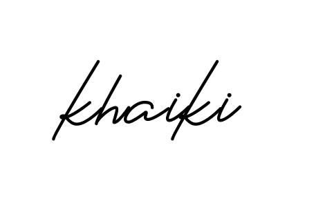 Handwritten Signature for Khaiki - Style 150 Online