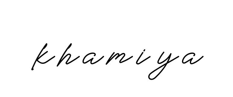 Handwritten Signature for Khamiya - Style 152 Online