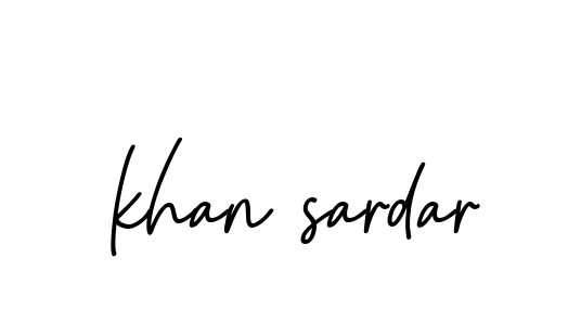 Khan-sardar signature